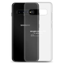 Load image into Gallery viewer, Ungovernable Samsung Case WHT TXT