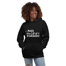 Load image into Gallery viewer, No Weapon Formed Unisex Hoodie WHT TXT