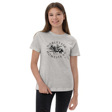 Load image into Gallery viewer, Nobletask Homestead Youth T-shirt BLK TXT