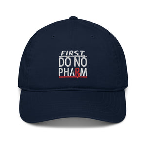 Do No Pharm Organic hat WHT TXT