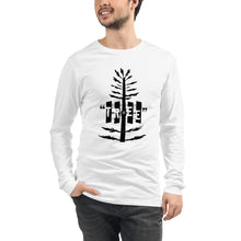 Load image into Gallery viewer, Tree Unisex Long Sleeve BLK TXT