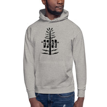 Load image into Gallery viewer, Tree Unisex Hoodie BLK TXT