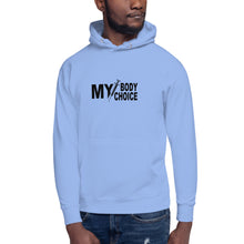 Load image into Gallery viewer, My Body Unisex Hoodie BLK TXT