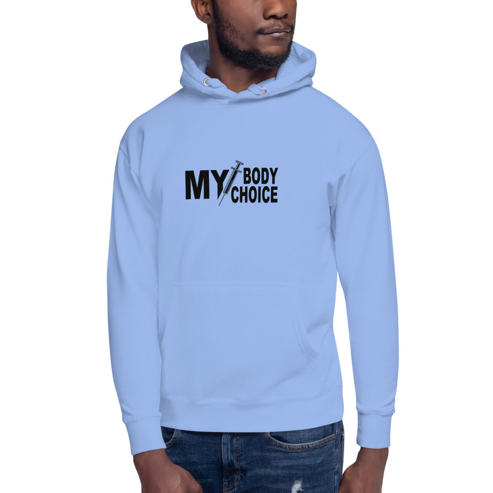 My Body Unisex Hoodie BLK TXT