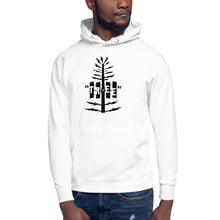 Load image into Gallery viewer, Tree Unisex Hoodie BLK TXT