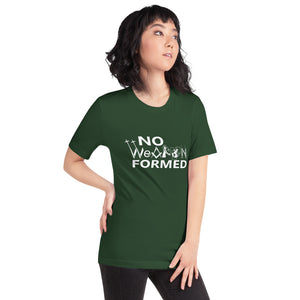No Weapon Formed T-Shirt WHT TXT