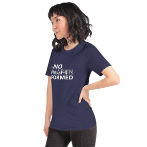 No Weapon Formed T-Shirt WHT TXT
