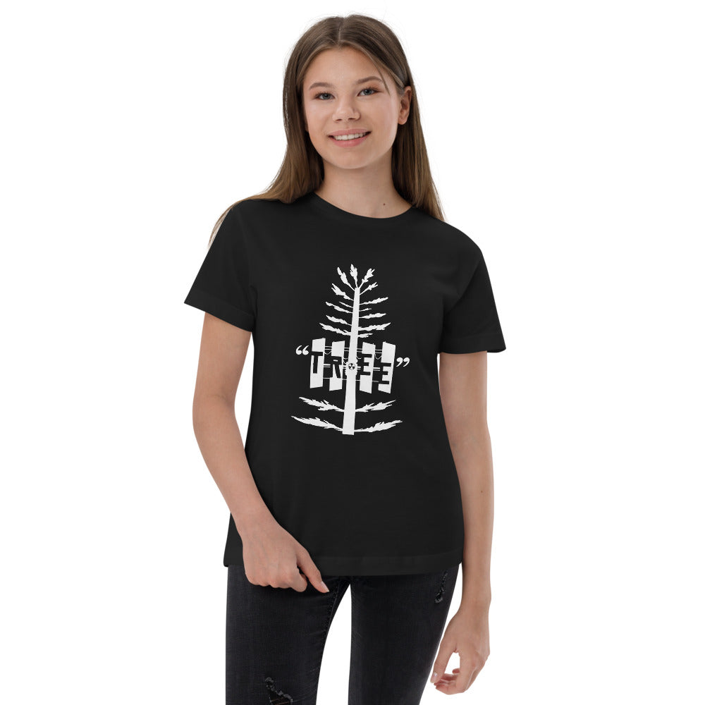Tree Youth Jersey T-Shirt WHT TXT