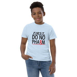 Do No Pharm Youth Jersey T-Shirt BLK TXT