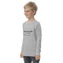 Load image into Gallery viewer, Ungovernable Youth long sleeve BLK TXT