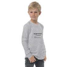 Load image into Gallery viewer, Ungovernable Youth long sleeve BLK TXT