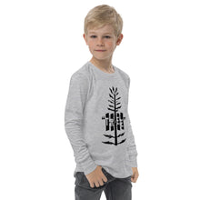 Load image into Gallery viewer, Tree Youth long sleeve BLK TXT